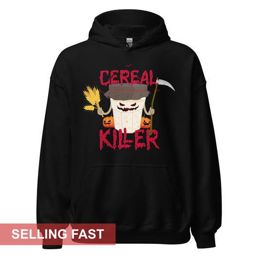 LIMITED EDITION Halloween 'Cereal Killer' Unisex Hoodie