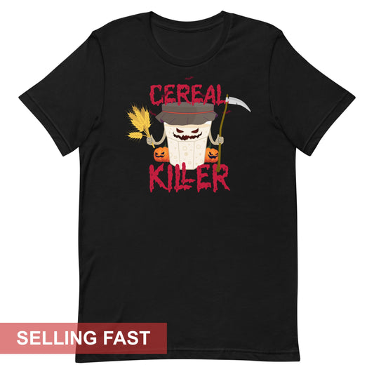 LIMITED EDITION Halloween 'Cereal Killer' Unisex T-Shirt