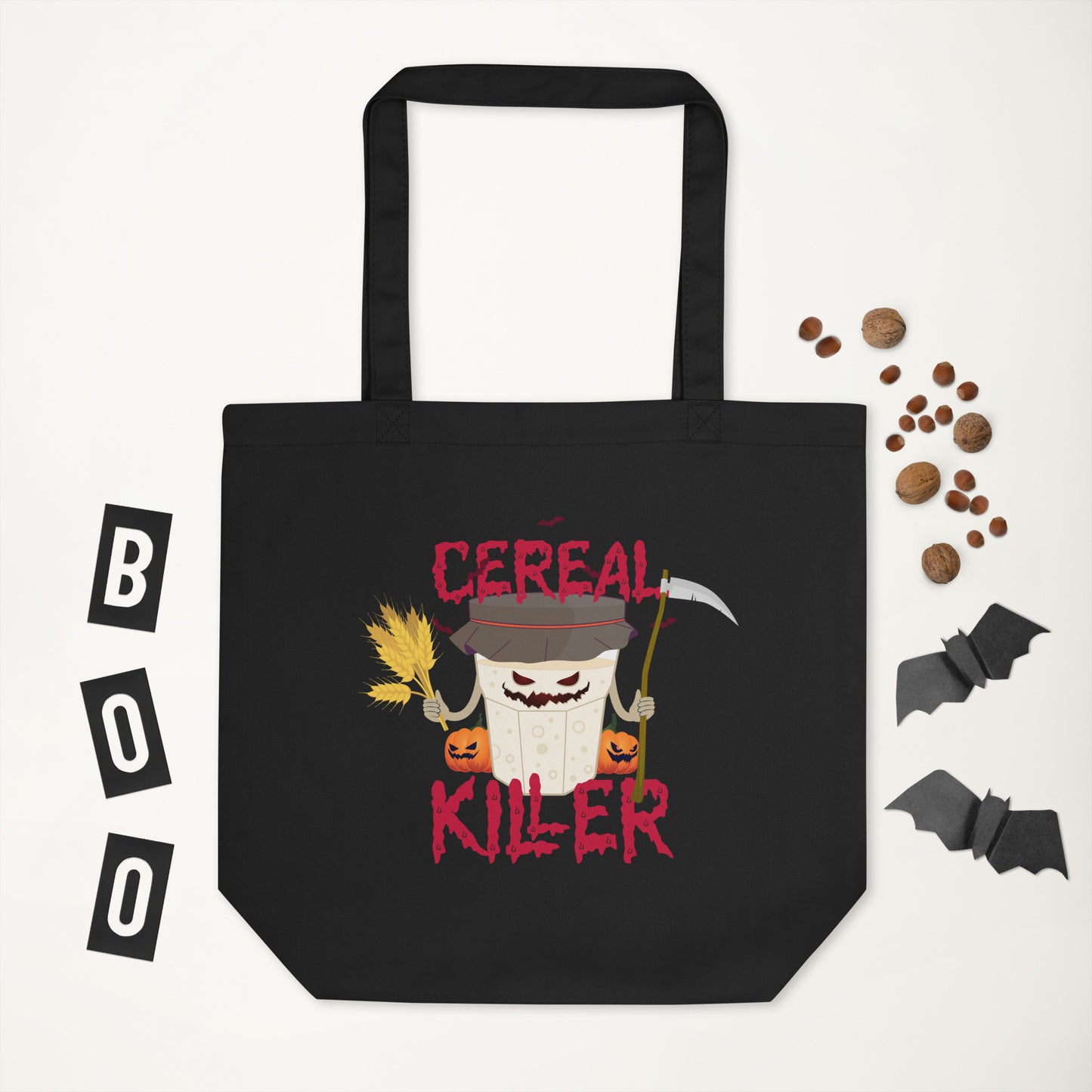 LIMITED EDITION Halloween 'Cereal Killer' Sourdough Tote Bag