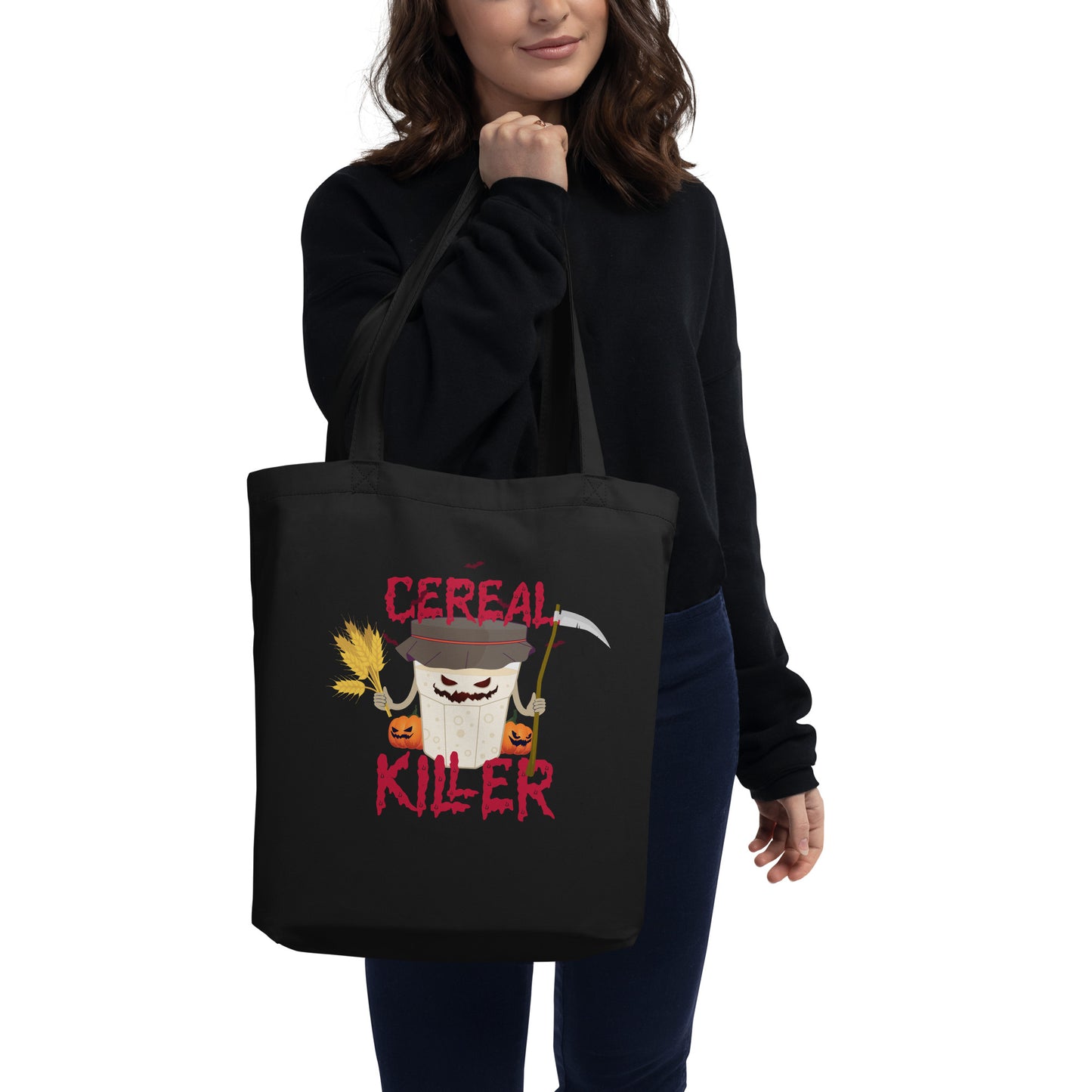 LIMITED EDITION Halloween 'Cereal Killer' Sourdough Tote Bag