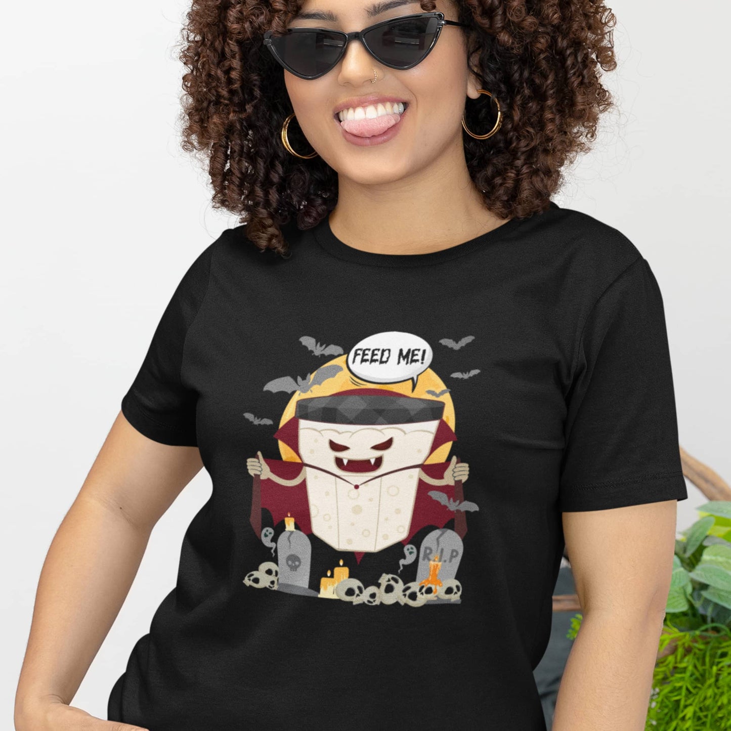 LIMITED EDITION Halloween Dracula 'Feed Me' Unisex T-shirt