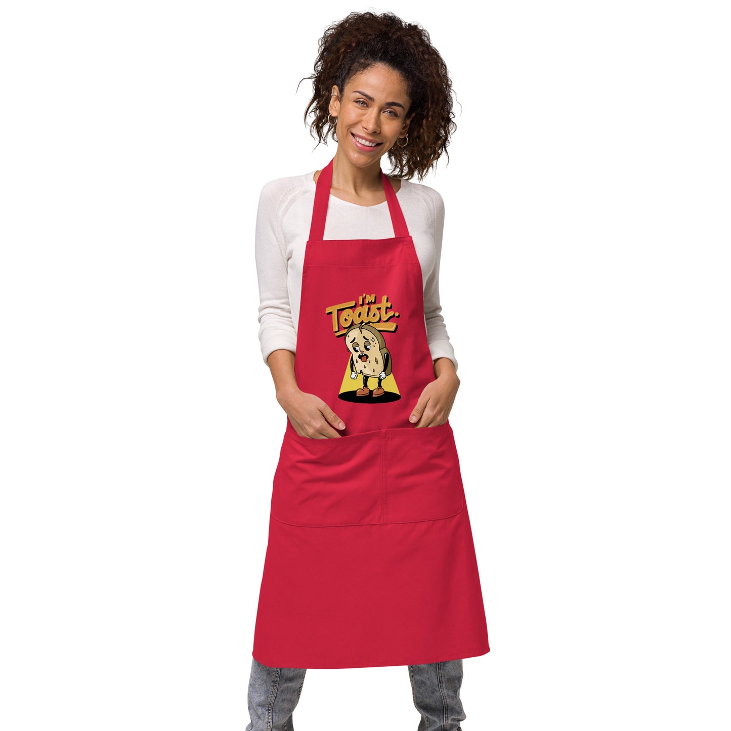 I'm Toast Organic Apron