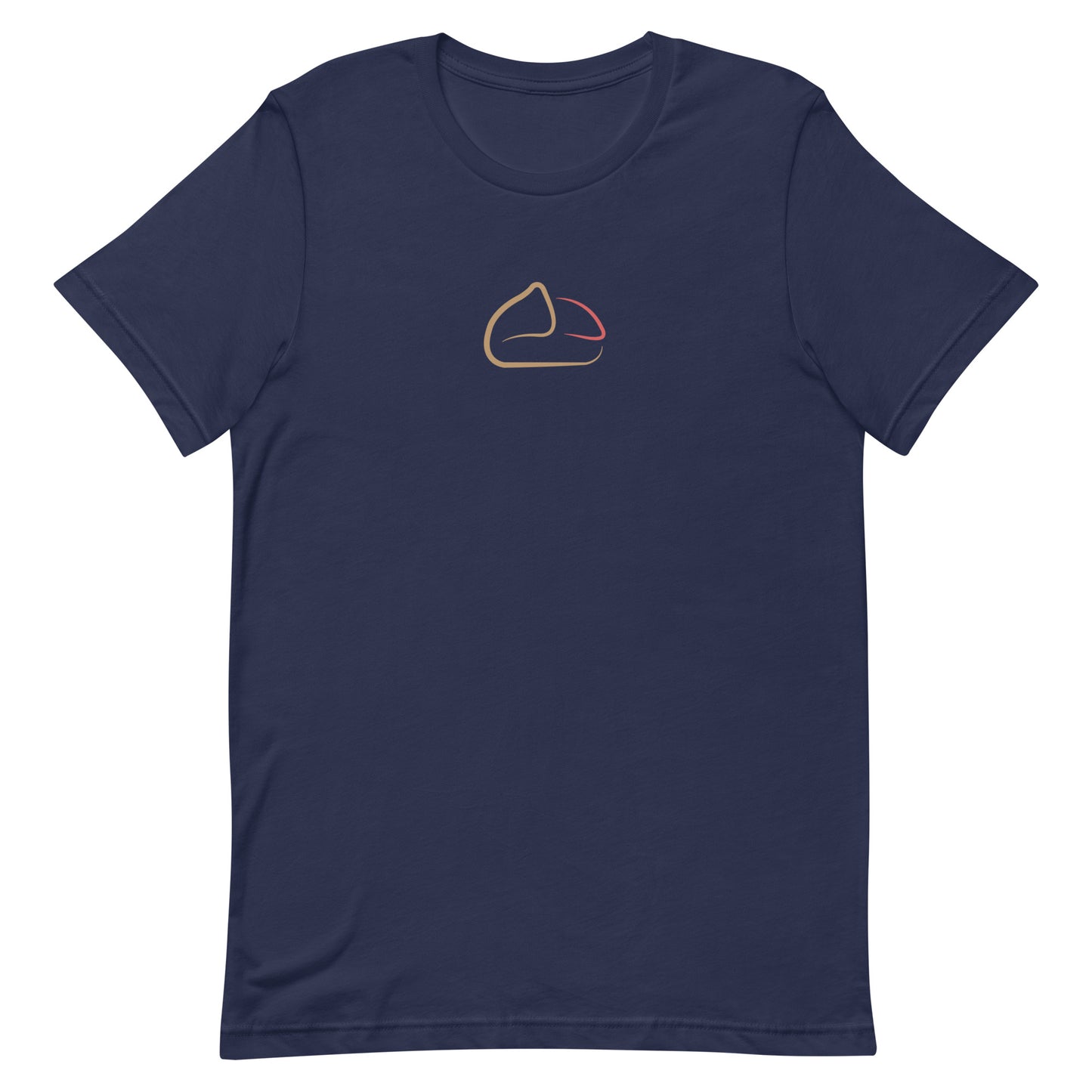 sourdough bakers t-shirt in blue