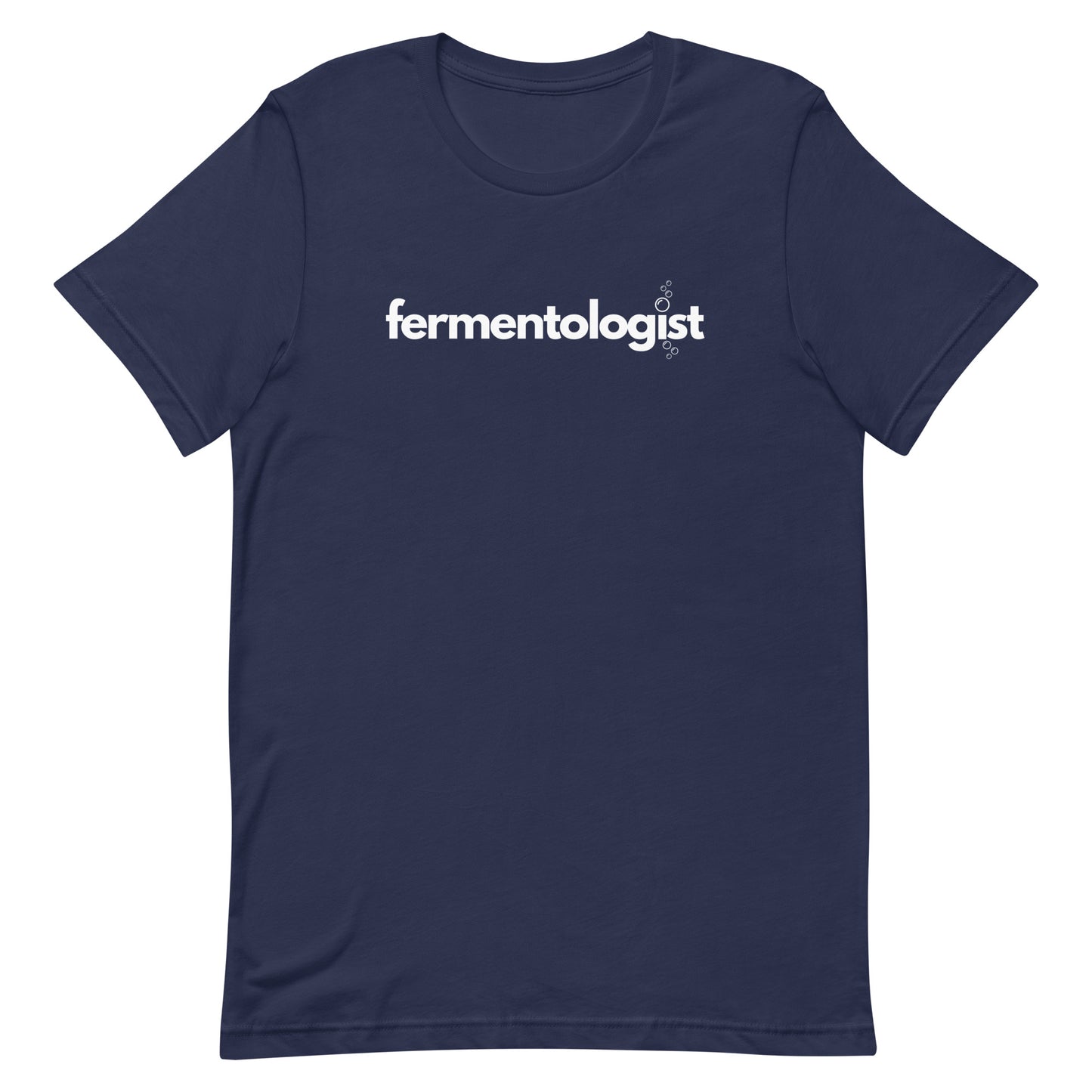 blue unisex sourdough fermentation t-shirt