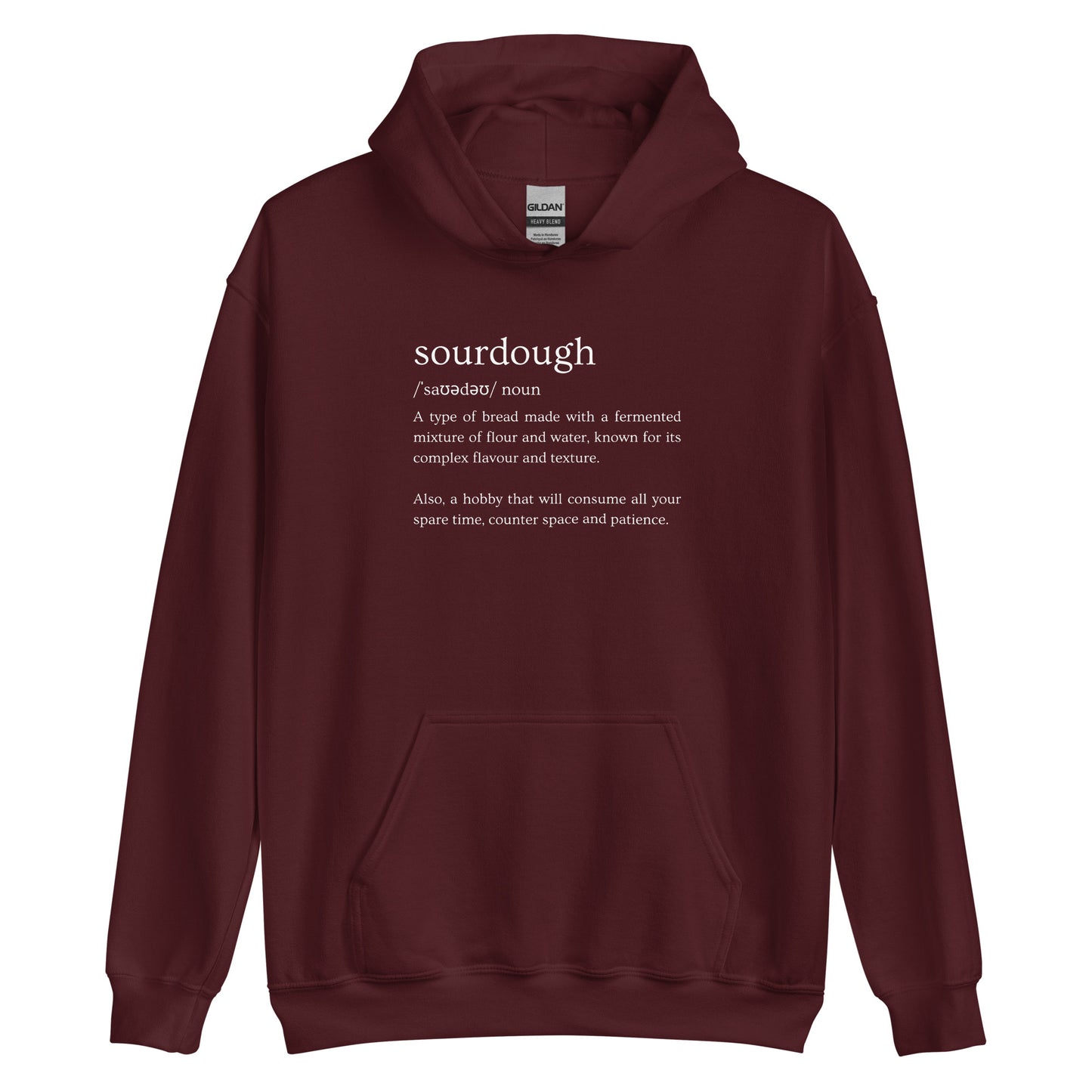 Definition of Sourdough Unisex Hoodie